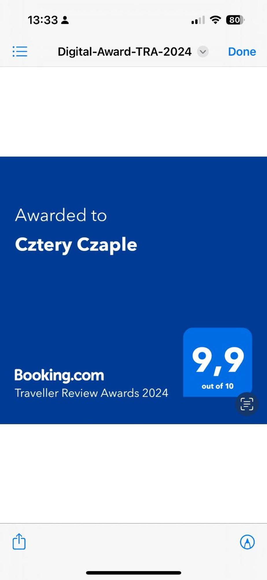 شقة Cztery Czaple Chełm المظهر الخارجي الصورة